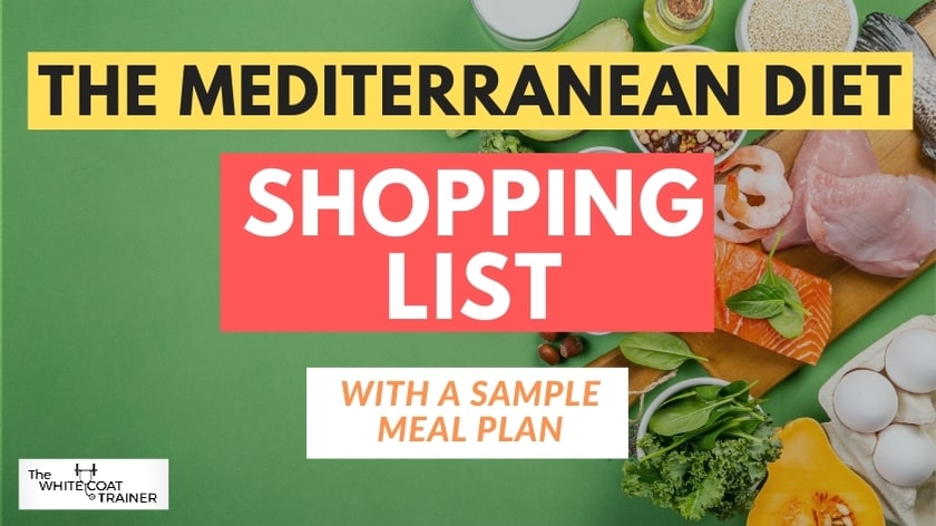 mediterranean- diet shopping-list-cover image