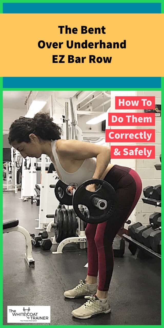 how to do the bent over ez bar row cover image