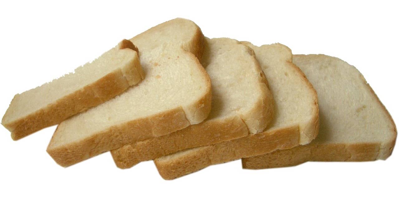 image of white bread