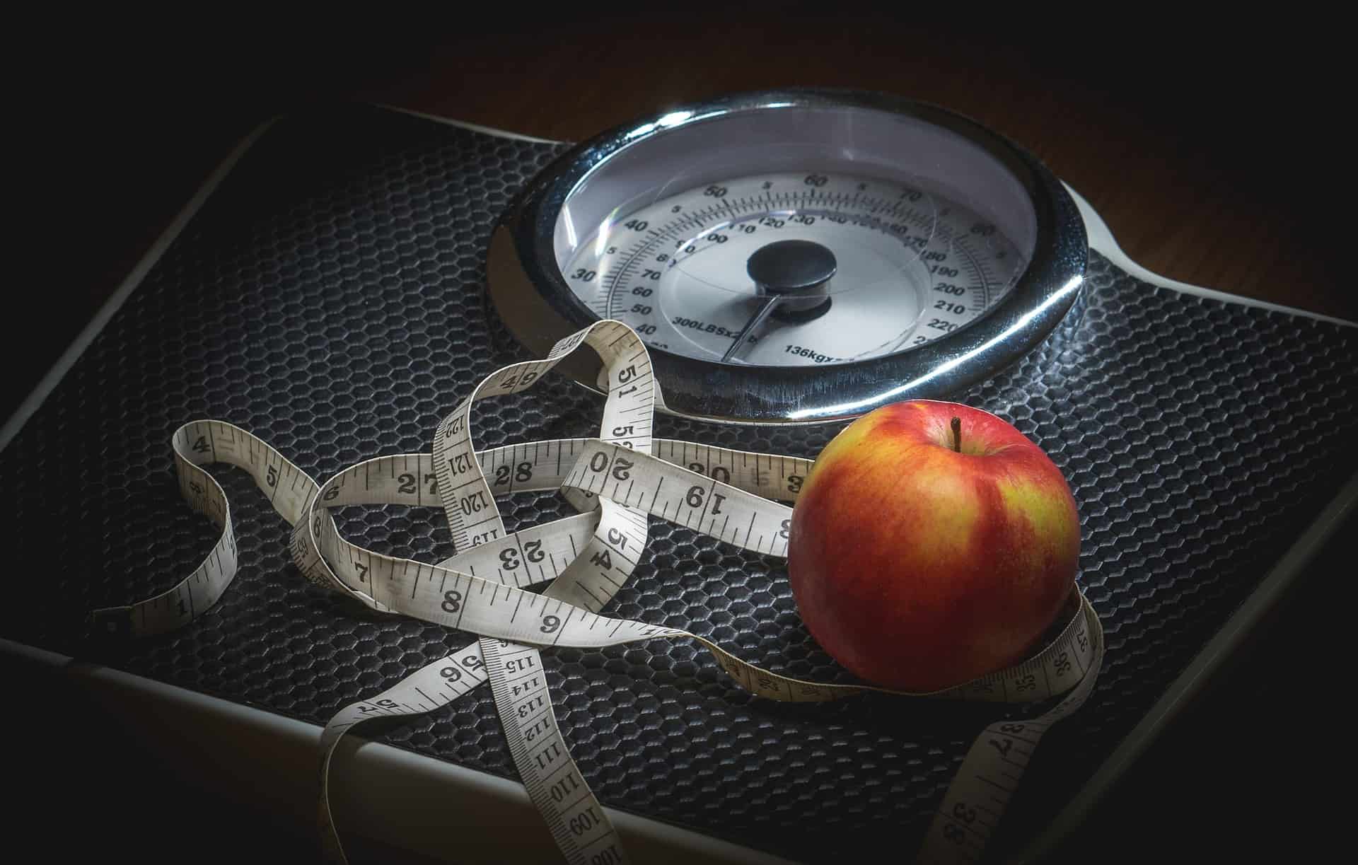 image of a bathroom scale