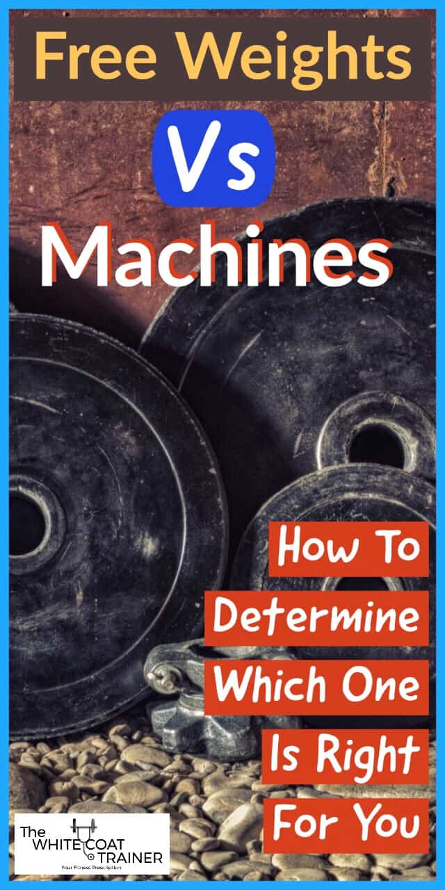 free weights vs machines - how to determine which one is right for you- cover image