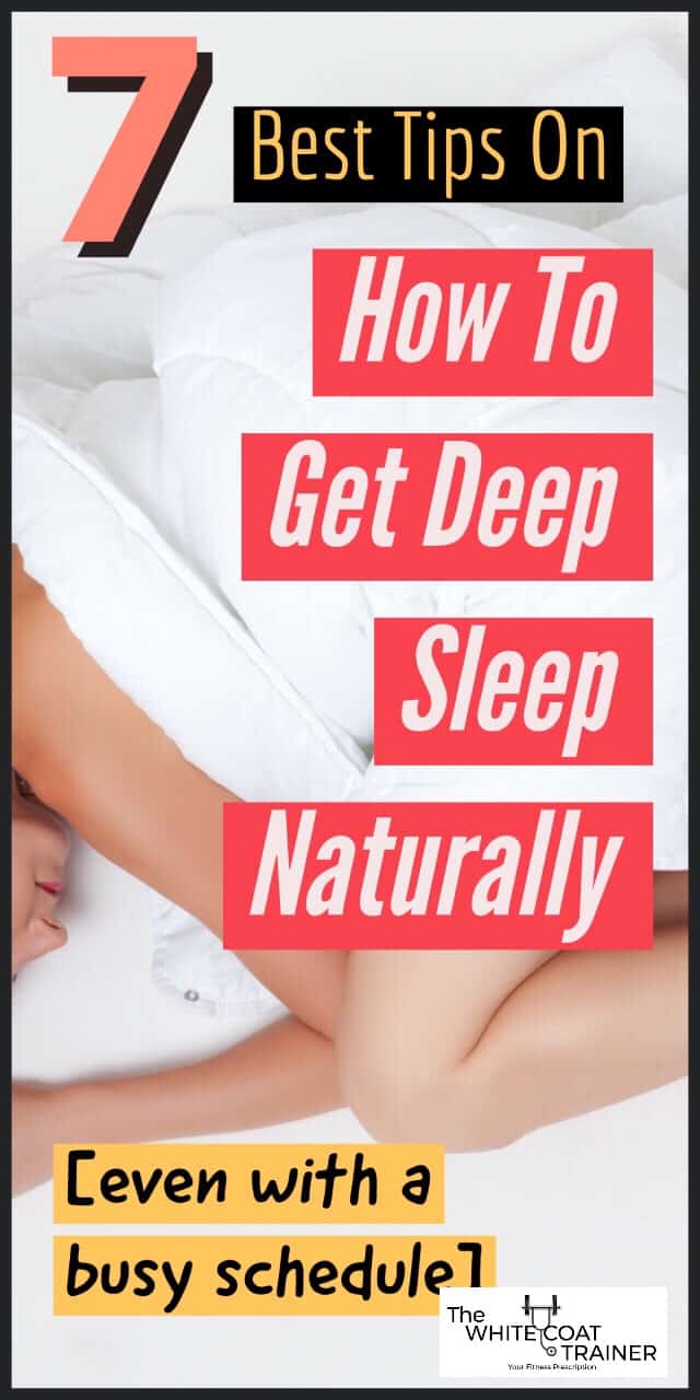 7 best tips on how to get deep sleep naturally cover photo
