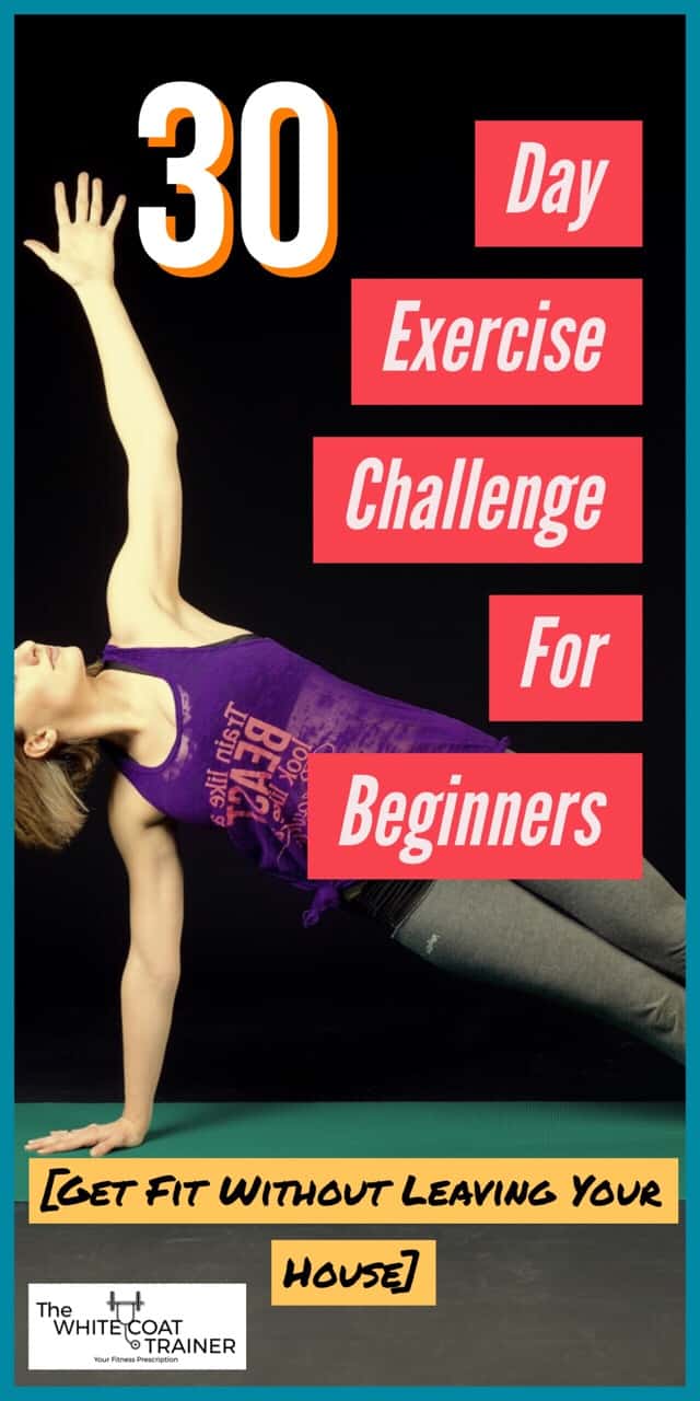 the 30 day exercise challenge for beginners cover image