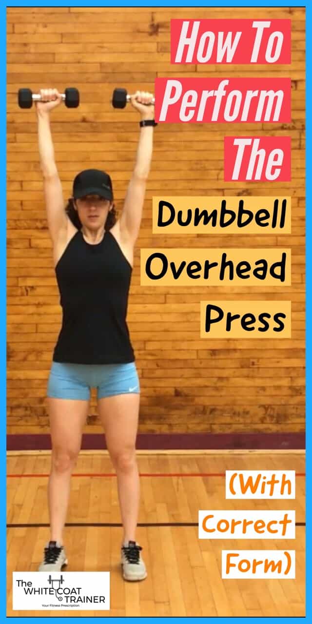 how to dumbbell overhead press cover image