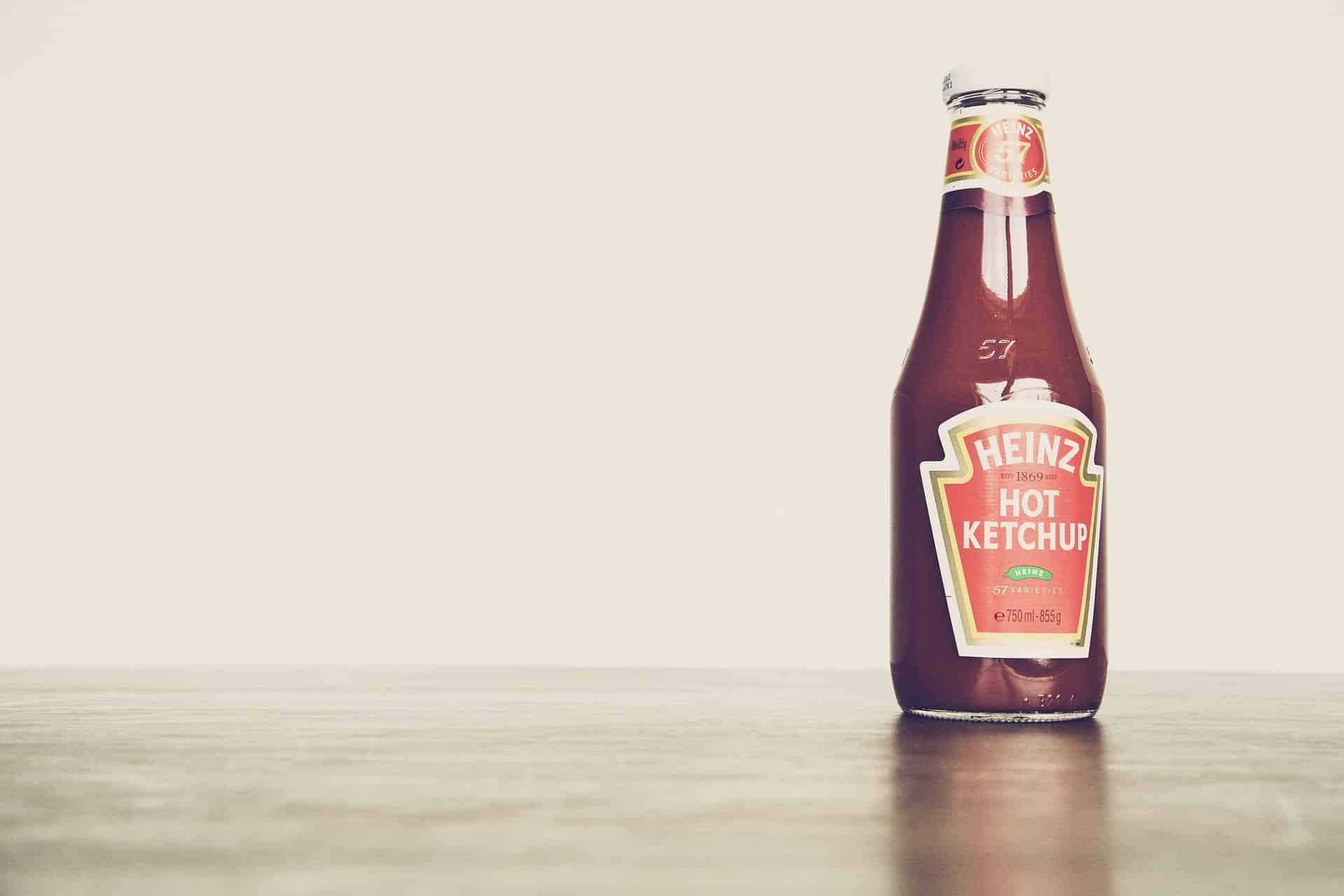 picture of bottle ketchup