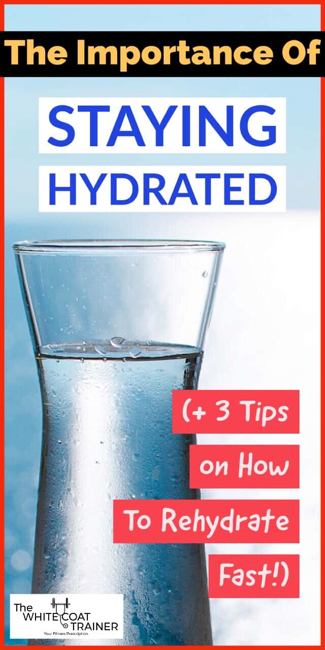 Awesome Facts About Hydration Everything You Need To Know The White Coat Trainer