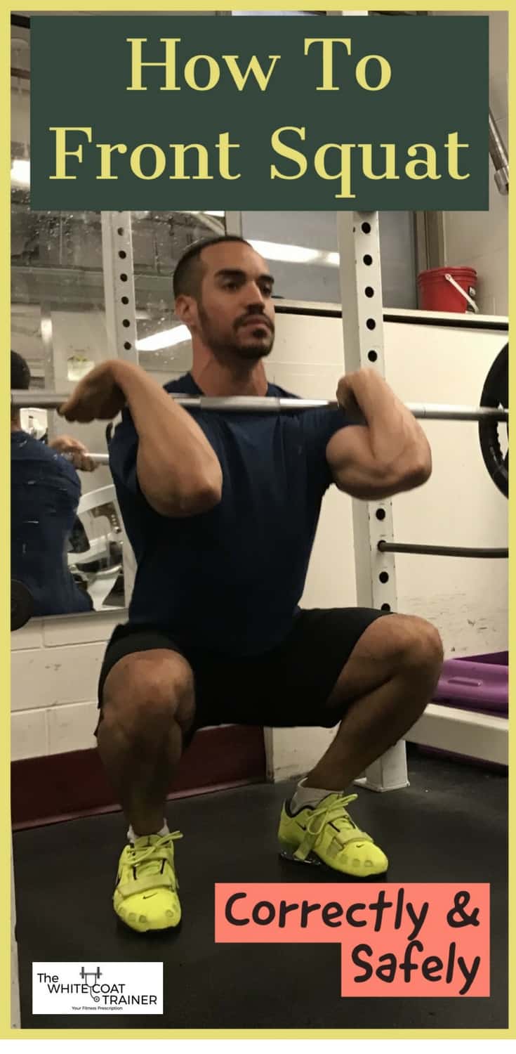 how to front squat cover image