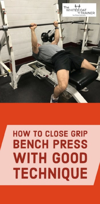 how to close grip bench press cover image