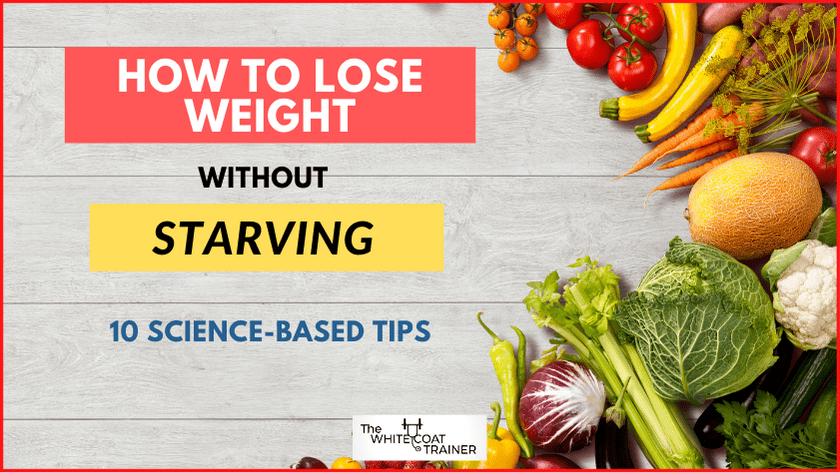 how-to-lose-weight without starving cover image
