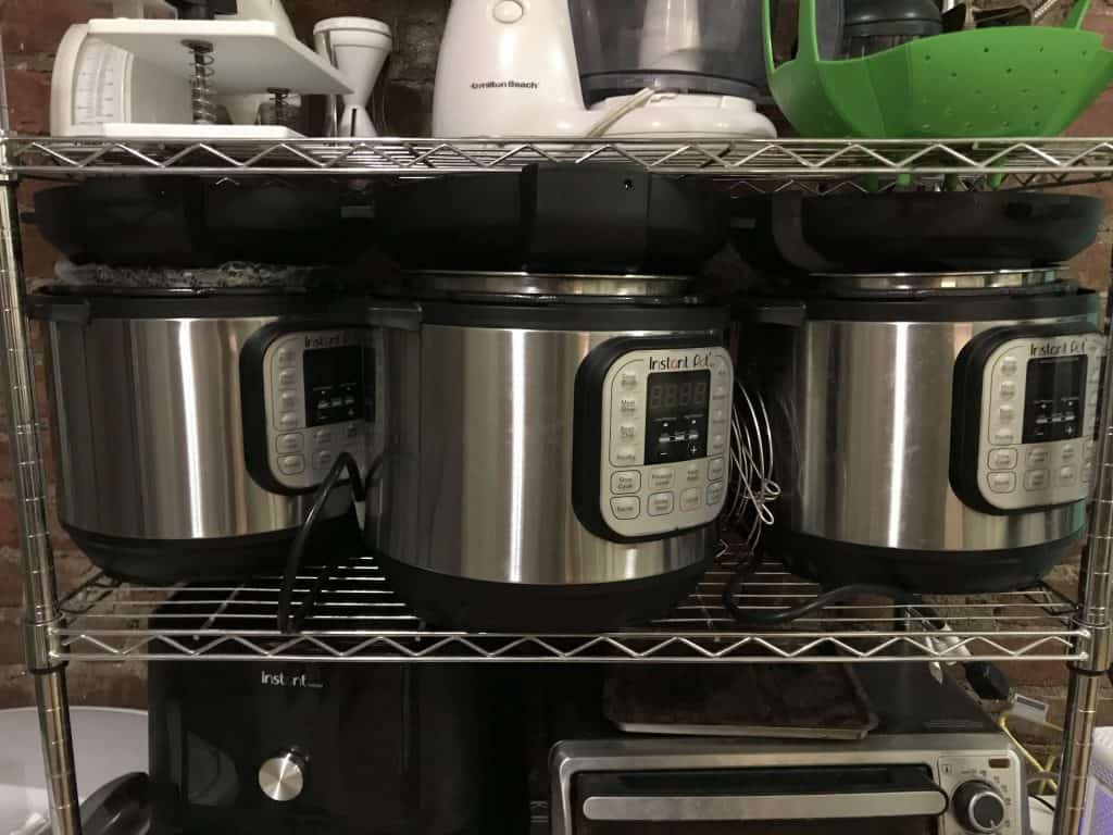 picture of three instant pots