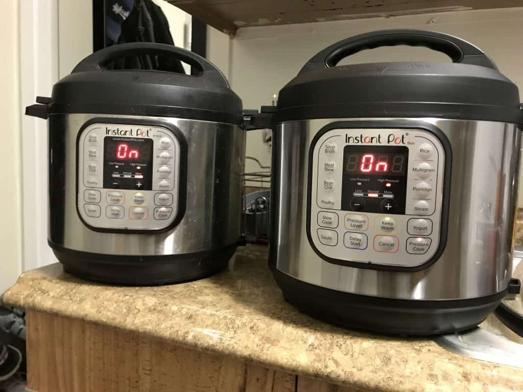 picture of two instant pots