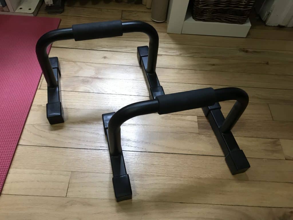 Parallel bars exercise equipment